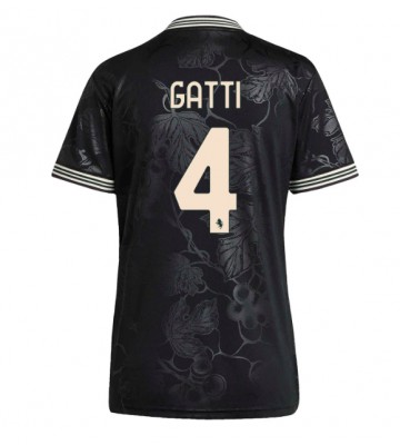 Juventus Federico Gatti #4 Tredje trøje Dame 2025-26 Kort ærmer